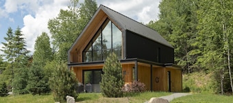Huge window Cabin - Spa - Firepit