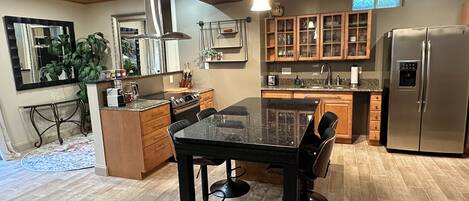 Microwave, oven, stovetop