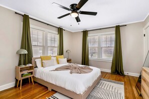 2 dormitorios, tabla de planchar con plancha, wifi y ropa de cama