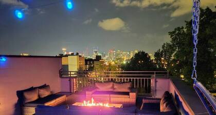 Adjacent townhomes, 8 rooms, 2mi to DT, City View