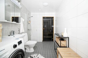 Haartrockner, Handtücher