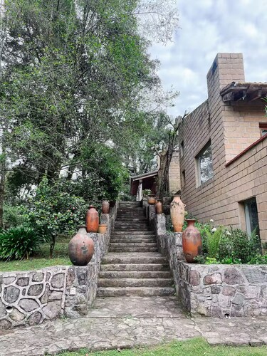 Casa Agapandos en medio del bosque