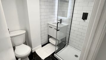 Towels, soap, toilet paper