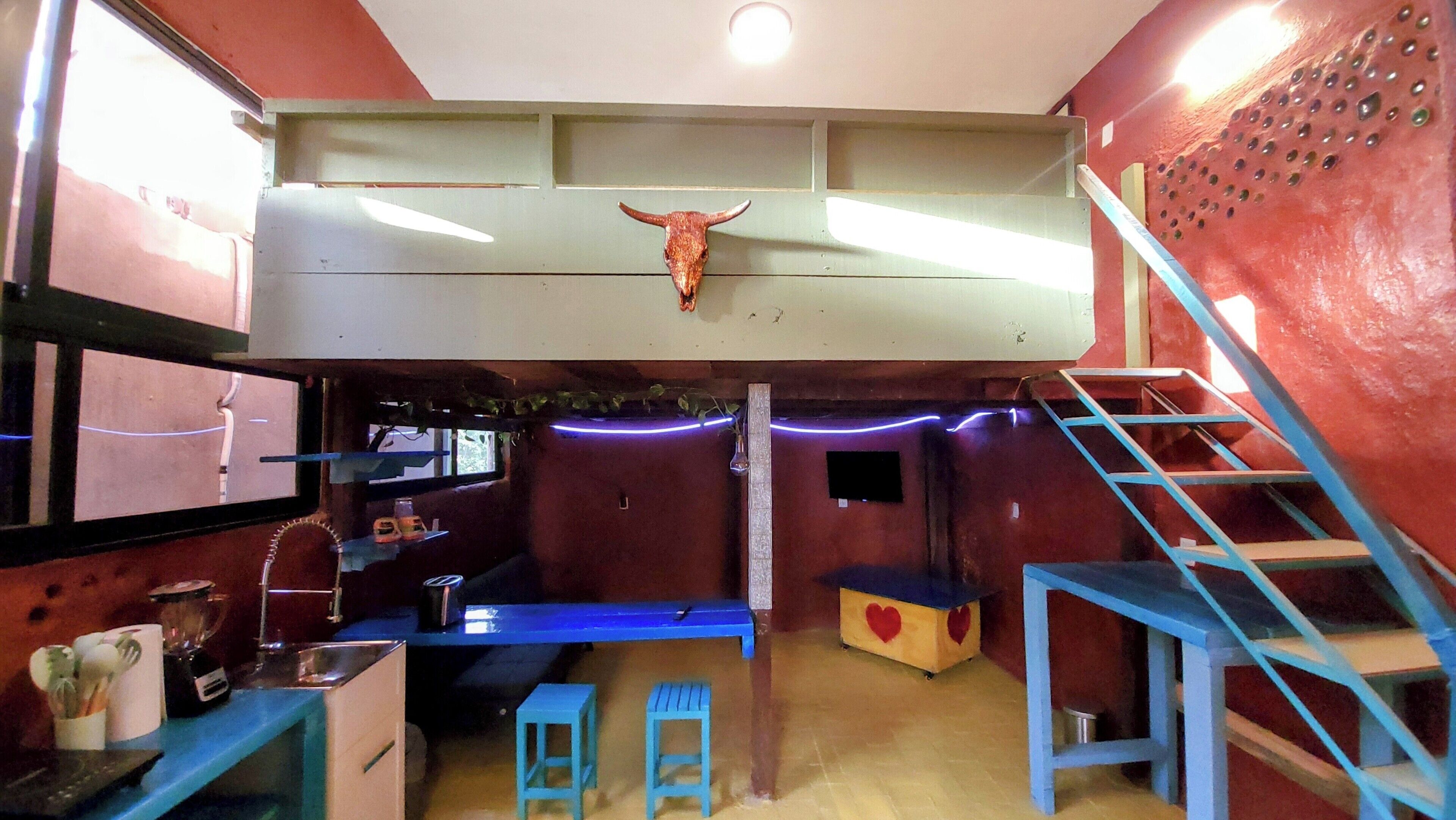 Signature Loft | Living area | 55-inch Smart TV with digital channels