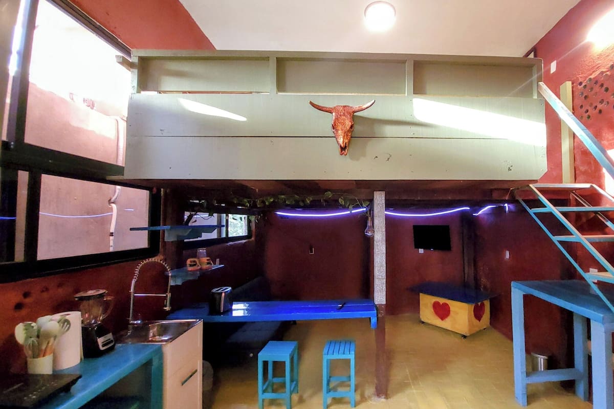 Signature Loft | Living area | 55-inch Smart TV with digital channels