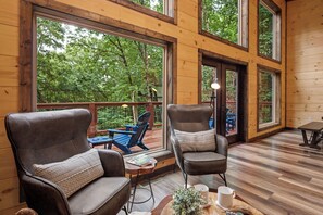 Nhà gỗ dành cho gia đình | Khu phòng khách