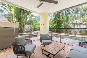 Terrace/patio - The Crystal Breeze House (Palm Harbor)