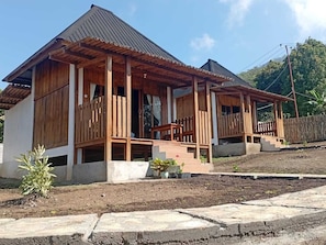 Fassade der Unterkunft