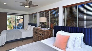 4 عدّة غرف نوم ومكواة/لوح كي وواي فاي وملاءات أسرّة