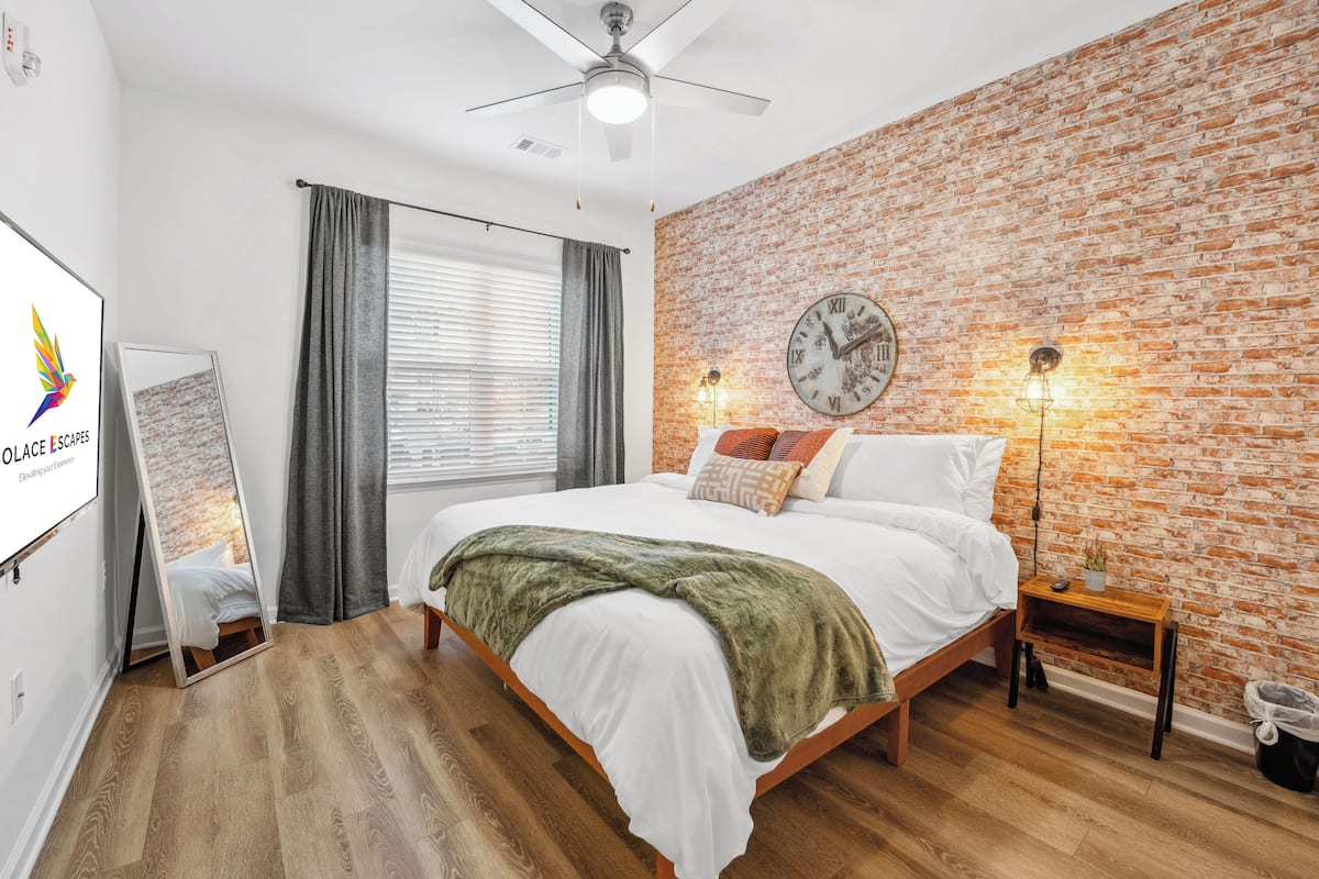 Appartamento Luxury, 1 camera da letto, accesso in sedia a rotelle, al piano terra | Biancheria da letto di alta qualità, con stile personalizzato