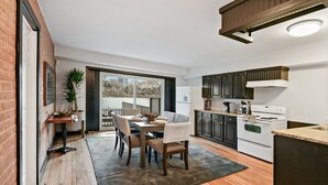 Coffee/tea maker, fridge, microwave, oven - Georgetown 4BR Waterfront Townhome | Potomac Views & Parking (Washington)