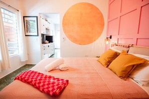 1 dormitorio, tabla de planchar con plancha, wifi gratis y ropa de cama
