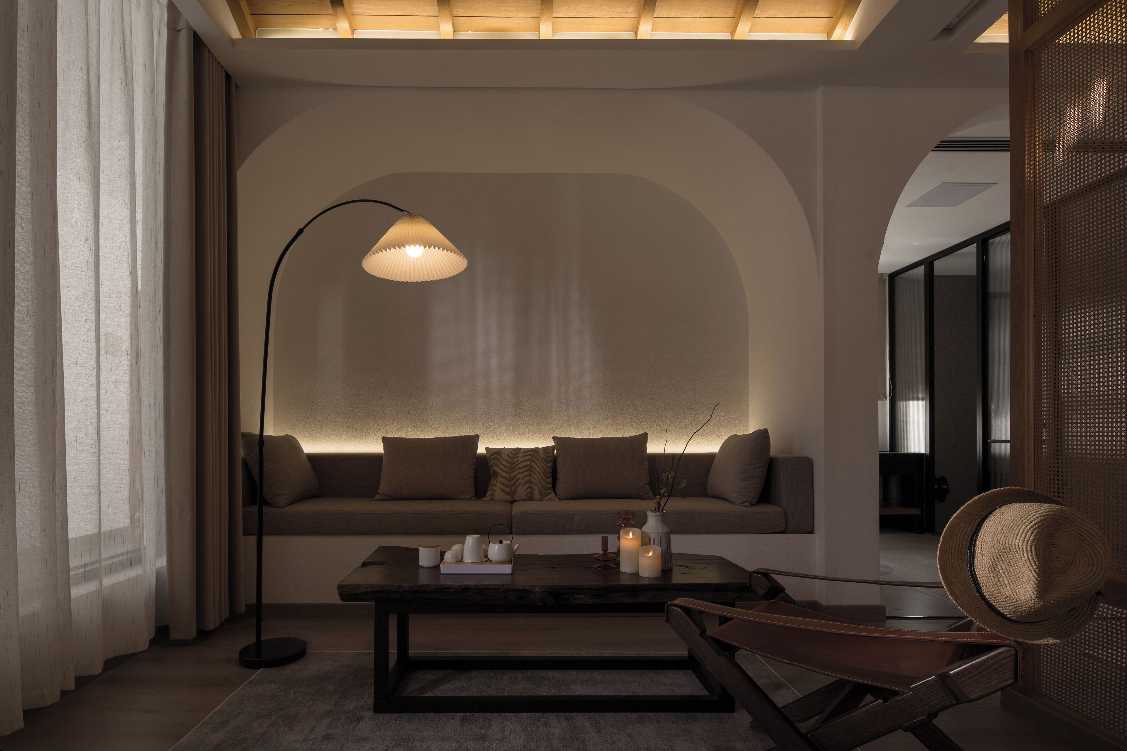 Phòng Suite Premium, quang cảnh thành phố | Bộ trải giường bằng vải cotton Ai Cập, bộ đồ giường cao cấp 