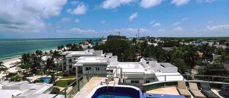 Luxury Condo, Ocean View | Terrace/patio