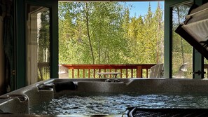 Baignoire à remous extérieure