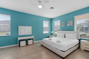6 bedrooms, iron/ironing board, WiFi, bed sheets