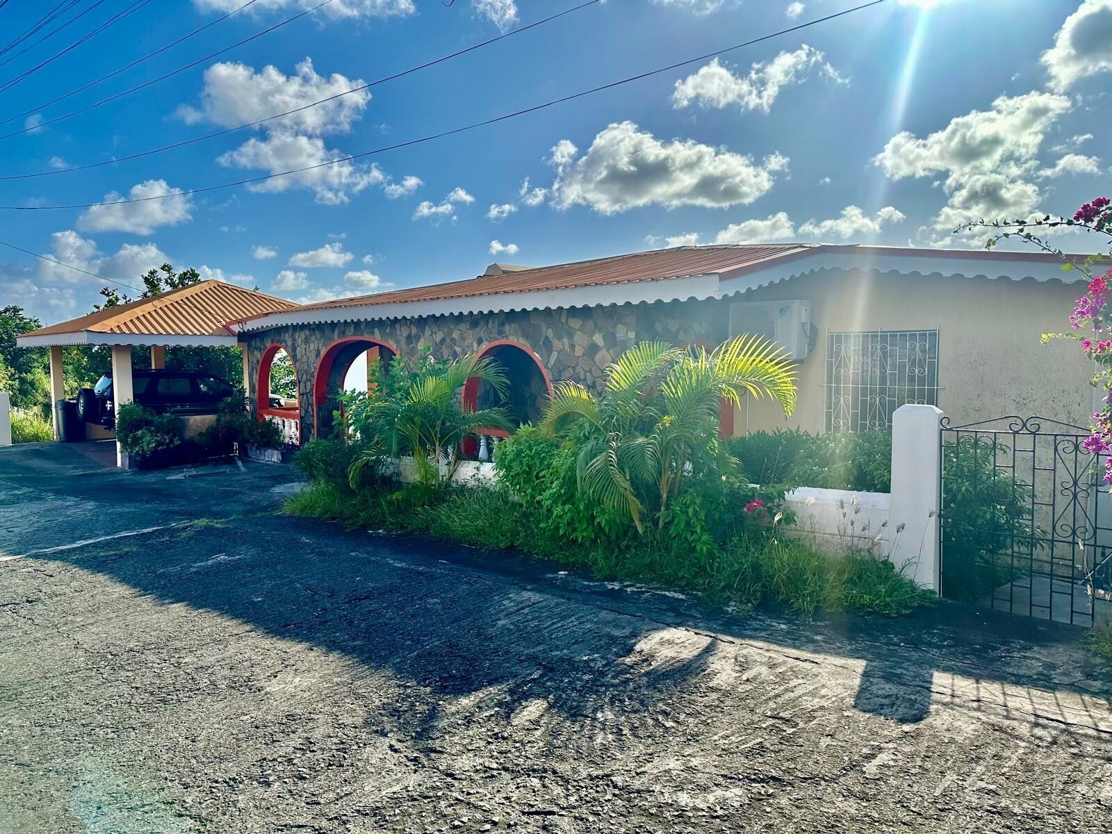Enceinte de l’hébergement