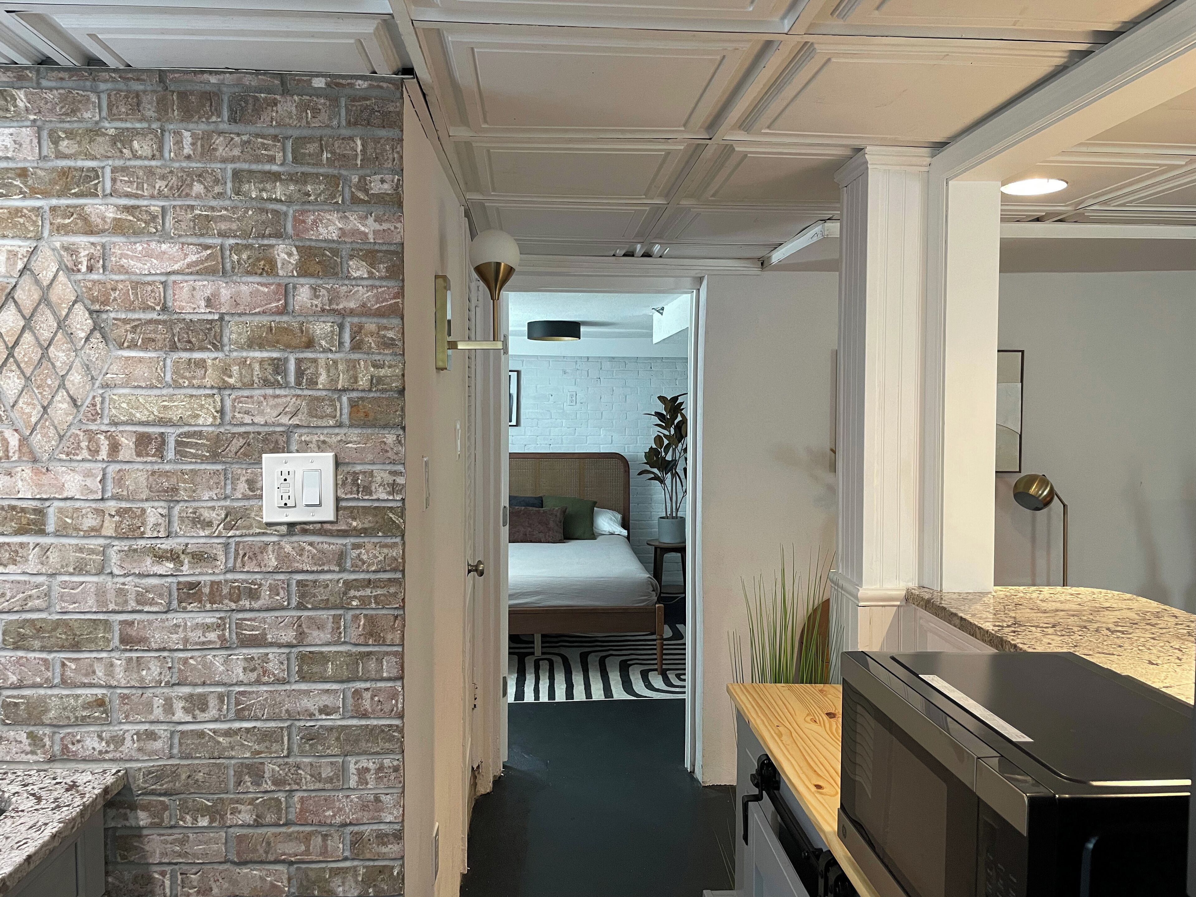 1 habitación, tabla de planchar con plancha, wifi y ropa de cama 