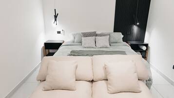 1 Schlafzimmer, kostenloses WLAN, Bettwäsche