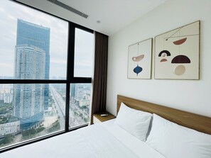 1 bedroom, iron/ironing board, internet, bed sheets