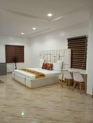 Iron/ironing board, free WiFi - Omega Homes Guesthouse  Lifecamp Abuja (Abuja)
