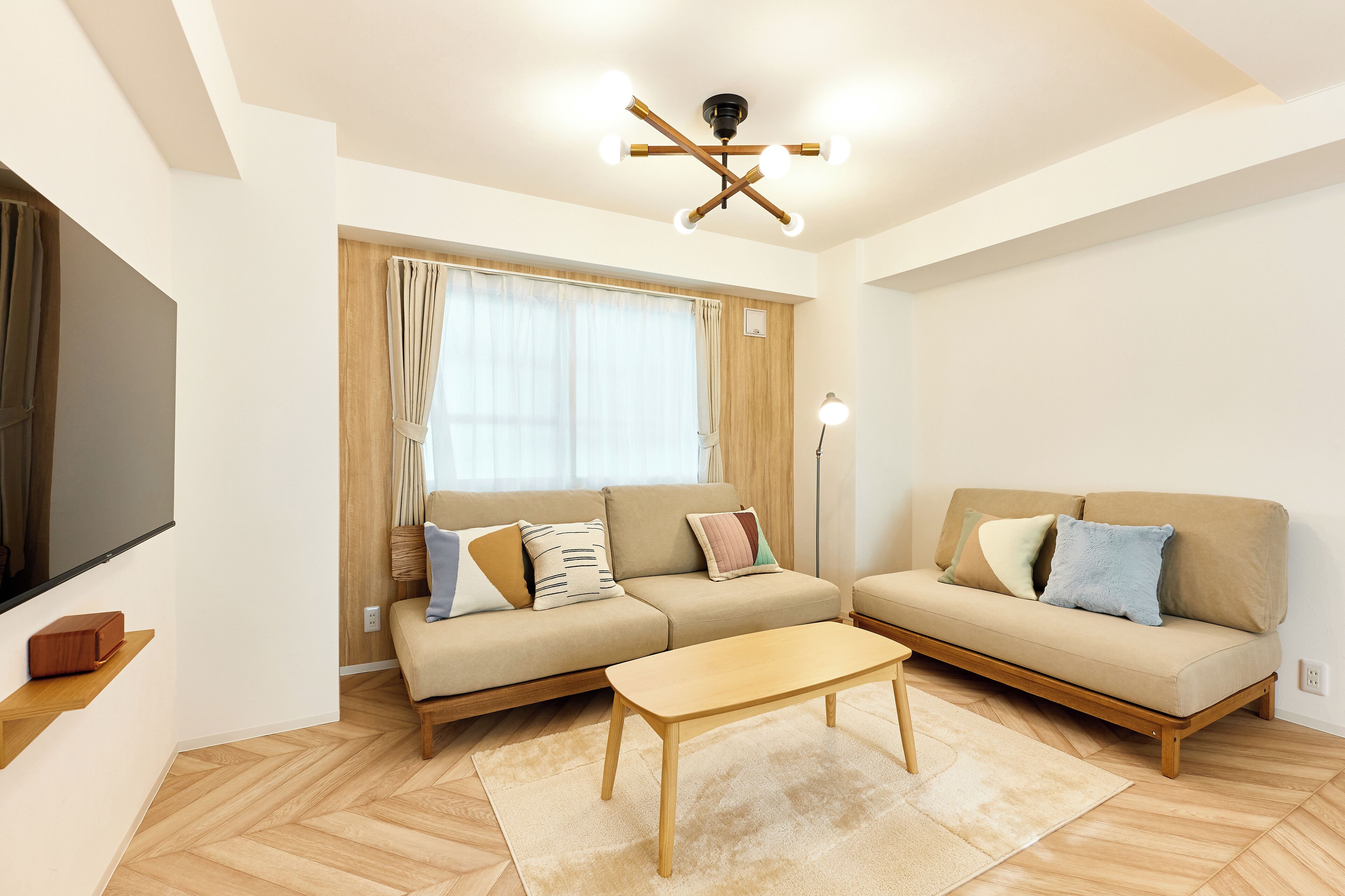 舒適公寓, 非吸煙房 | 起居區