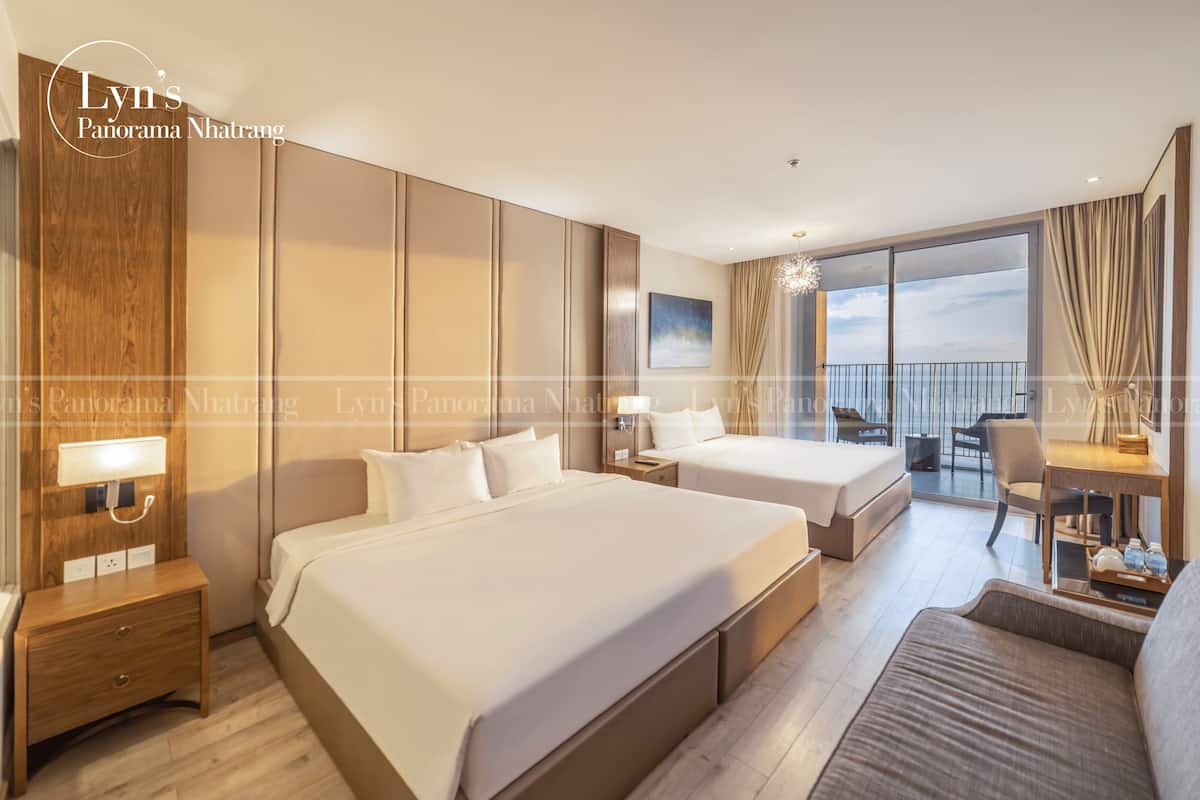 Family Apartment, Beach View | Individually decorated, individually furnished, desk, laptop workspace