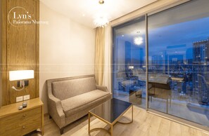 Apartment, Balcony, City View | Desk, laptop workspace, free WiFi