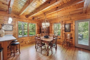 Dining - EpicSteamShwr/Riverfrnt/Fiber Intnet/Ht Tub/Slps 5 (Ellijay)