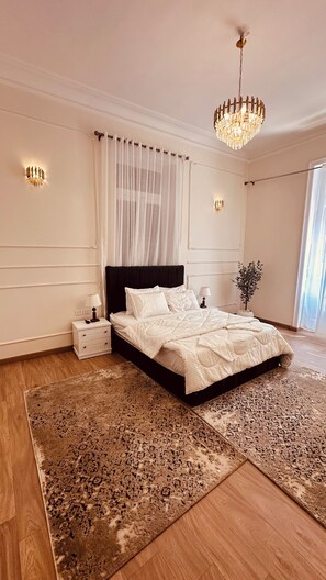 3 makuuhuonetta, silitysrauta/-lauta, Wi-Fi, vuodevaatteet