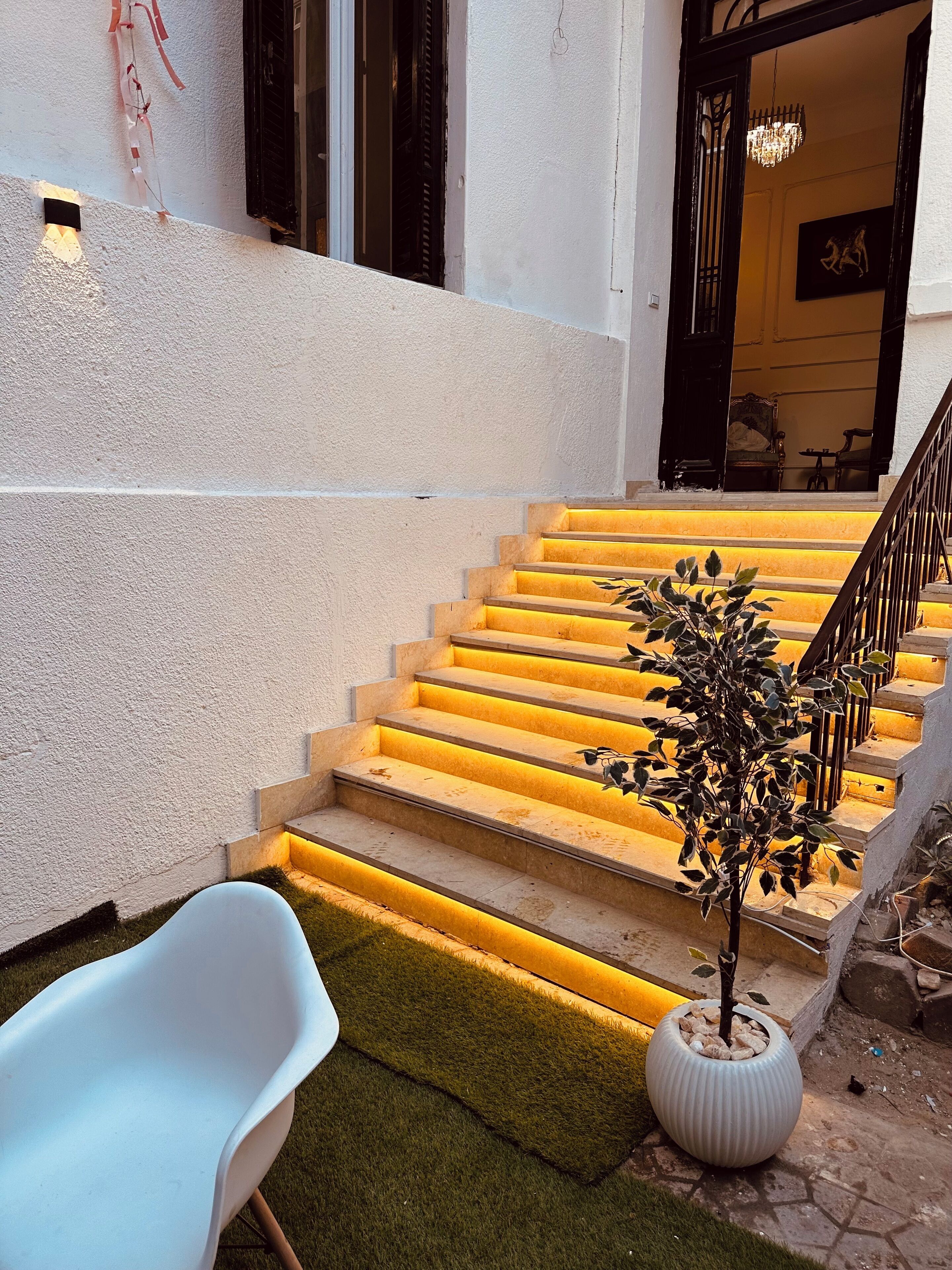 Enceinte de l’hébergement