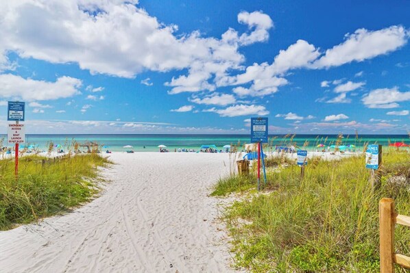 Beach nearby