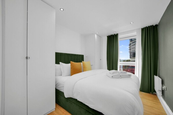 1 Schlafzimmer, Bügeleisen/Bügelbrett, Reisekinderbett, kostenloses WLAN