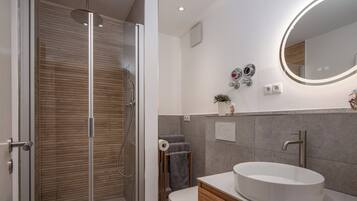 Dusche, Handtücher