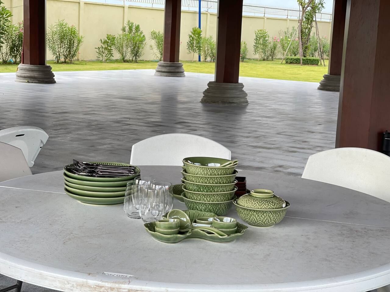 Udendørs spisemuligheder