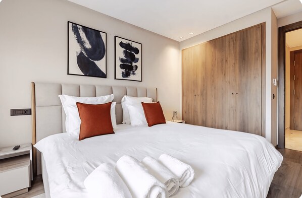1 Schlafzimmer, Bügeleisen/Bügelbrett, WLAN