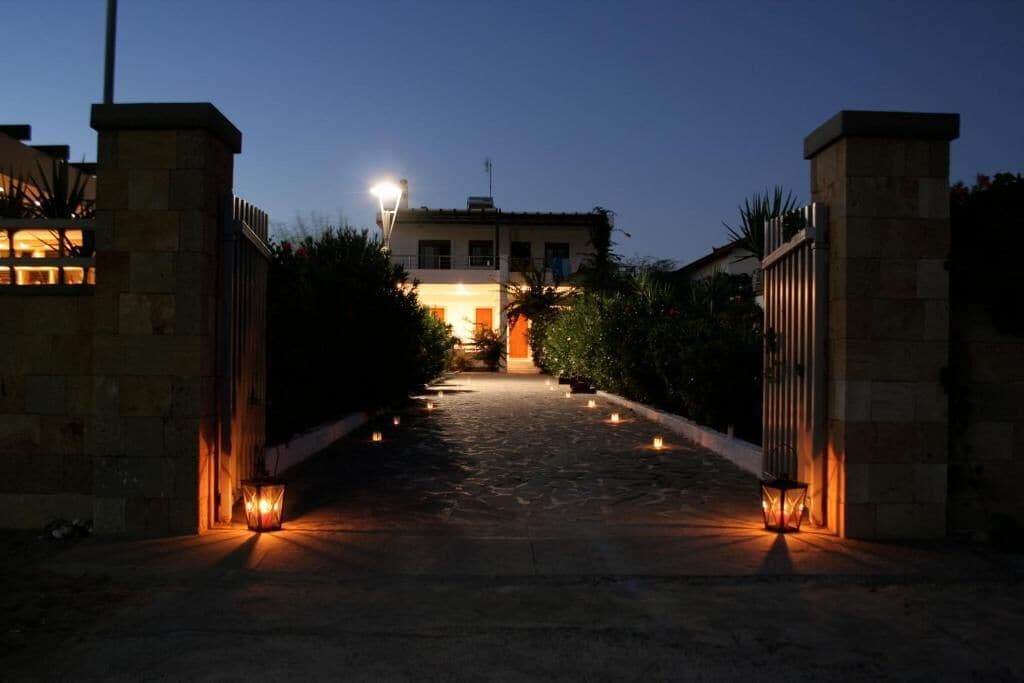 Fachada da propriedade