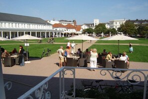 Outdoor dining - in Haus Cramer Norderney (Norderney)
