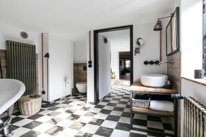 Een douche, een haardroger