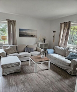 Smart-tv, dvd-afspiller, bøger