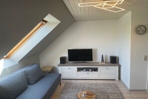 Téléviseur connecté, lecteur de DVD, chaîne audio