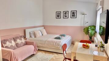 1 soverom, wi-fi og sengetøy