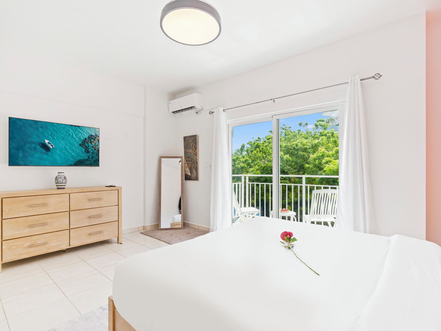 1 室のベッドルーム、アイロン / アイロン台、旅行用ベビーベッド、WiFi (無料)