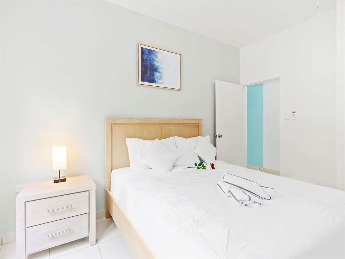 2 bedrooms, iron/ironing board, travel crib, free WiFi