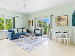 Smart-tv en een stereo