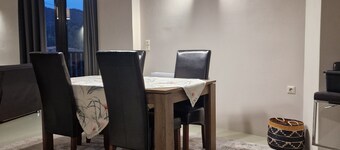 The Black Chestnut, a stone built luxury house in the village of Agios Nikolaos.