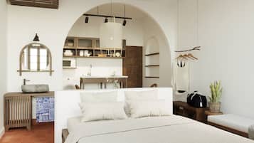 Decoración personalizada, muebles diferentes y escritorio