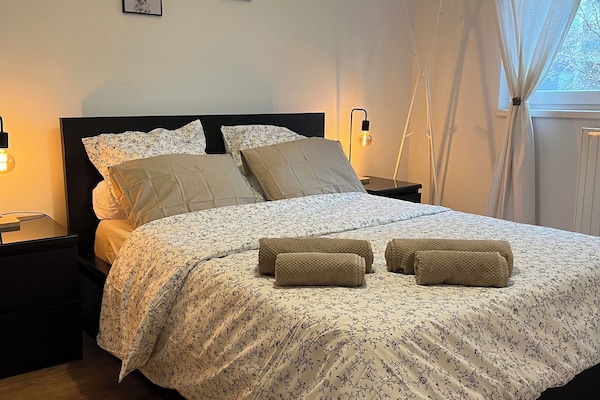 1 bedroom, iron/ironing board, free WiFi, bed sheets