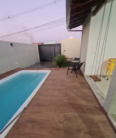 Cozy house in Guaxupé with swimming pool in a quiet location