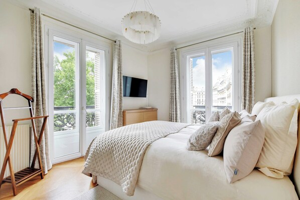 Appartement | 2 chambres, espace de travail pour ordinateurs portables